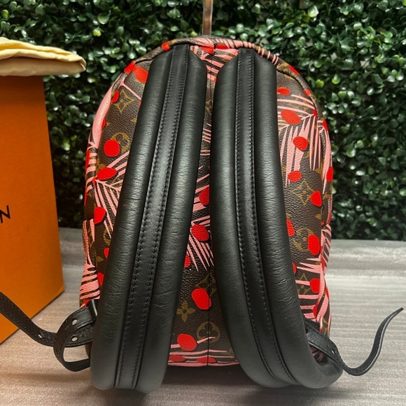 Louis Vuitton Palm Springs Limited Edition Monogram Jungle Dots PM Backpack - Picture 3 of 12
